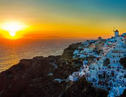 oia sunset