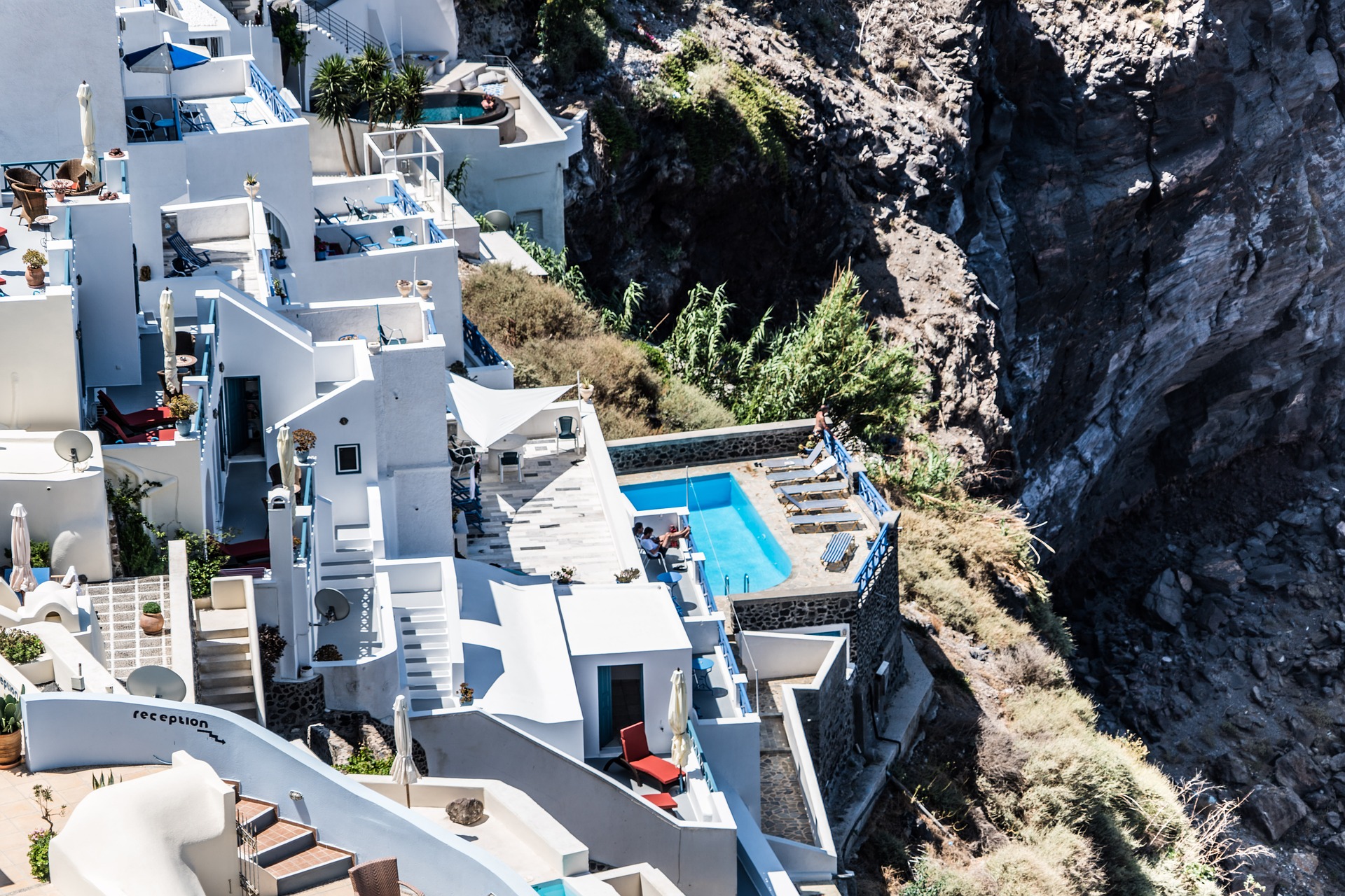 Santorini architecture