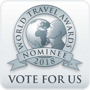World Travel Awards 2018 nominee logo.